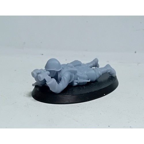 28 mm Greek Soldier WW2 Sergeant unpainted